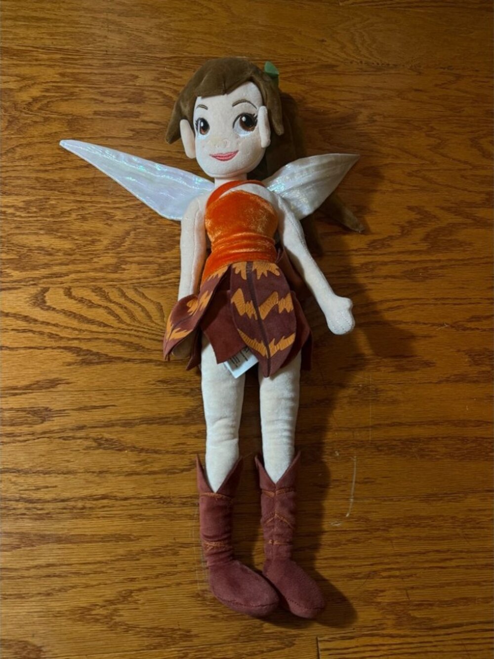 Disney Fairies Fawn Tinker Bell Legend the Neverbeast Plush Doll 21" VERY RARE
